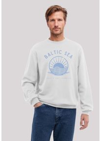 F4NT4STIC Herren Sweatshirt "Baltic Sea Knut und Jan", weiß, casual, Gr. XL, Obermaterial: 80% Baumwolle, 20% Polyester, Sweatshirts, Osteee