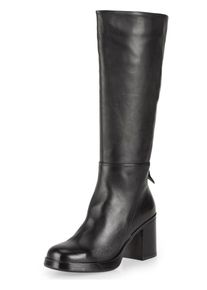 felmini Damen Stiefel "felmini Stiefel Leder", Gr. 38, schwarz, Leder, casual, Schuhe