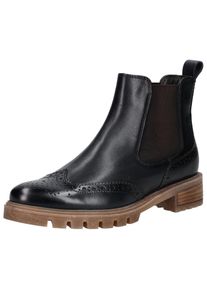 Ara Damen Stiefelette "Ara Stiefelette Leder/Textil", Gr. 41, blau, Leder, Textil, casual, Schuhe