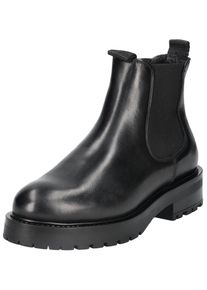 Pavement Damen Stiefelette "Pavement Stiefelette Leder/Textil", Gr. 36, schwarz, Leder, Textil, casual, Schuhe