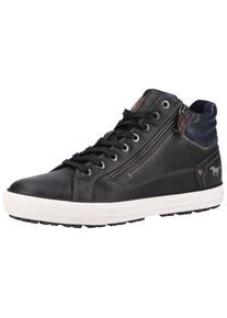 Mustang Shoes Herren Sneaker "Mustang Shoes Sneaker Lederimitat", Gr. 45, grau, Lederimitat, casual, Schuhe