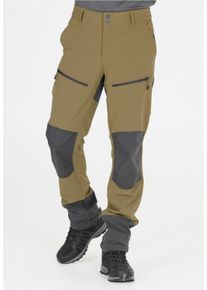 WHISTLER Herren Softshellhose "Avatar", braun, sportlich, Gr. XXXL, unifarben, 91% Polyester, 9% Elasthan, Hosen, in wetterfester Anfertigung mit