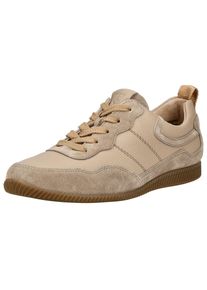 Paul Green Damen Sneaker "Paul Green Sneaker Leder", Gr. 37,5, beige, Leder, casual, Schuhe
