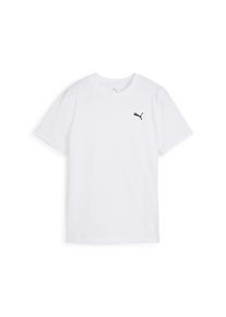 Puma Kinder T-Shirt "WARDROBE ESS T-Shirt Jungen", weiß, Gr. 140, Obermaterial: 100% Baumwolle; Rippe: 80% Baumwolle, 20% Polyester, Shirts