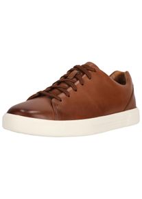 Clarks Herren Sneaker "Un Costa Lace", Gr. 40, braun, Leder, casual, Schuhe, mit bequemem konturiertem Fußbett