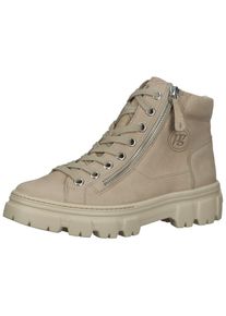 Paul Green Damen Ankleboots "Paul Green Sneaker Nubukleder", Gr. 41, beige, Nubukleder, casual, Schuhe