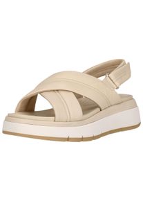 Clarks Damen Sandale "Tuscan", Gr. 40, weiß, Leder, Schuhe, mit besonders flexibler und leichter Sohle