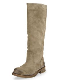 felmini Damen Stiefel "felmini Stiefel Leder", Gr. 41, grau, Leder, casual, Schuhe