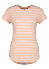 alife and kickin ALIFE & KICKIN Damen Rundhalsshirt "Damen MimmyAK Z", orange, Gr. S, 95% Viskose 5% Elastan, Shirts