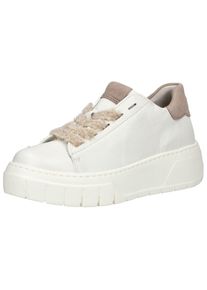 Gabor Damen Plateausneaker "Gabor Sneaker Leder", Gr. 36, braun, Leder, casual, Schuhe