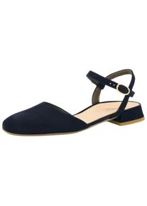 Paul Green Damen Slingpumps "Paul Green Pumps Leder", Gr. 40, blau, Leder, casual, Schuhe