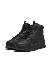 Puma Stiefel "Mayra Sneakers Damen", Gr. 40, schwarz, Obermaterial: Leder, Synthetik; Futter: Textil; Innensohle: Textil; Laufsohle: Gummi, Schuhe