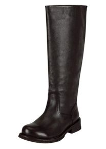 felmini Damen Stiefel "felmini Stiefel Leder", Gr. 37, grau, Leder, casual, Schuhe