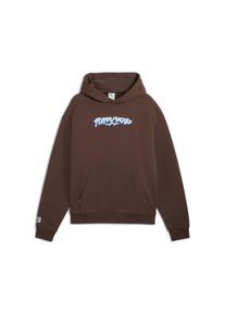 Puma Herren Hoodie "Dress Code Basketballhoodie Herren", braun, Gr. XS, Obermaterial: 100% Baumwolle; Kapuzenfutter: 100% Baumwolle; Rippe: 3%
