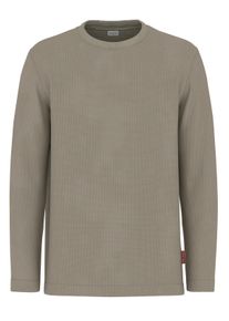 JOOP! JOOP JEANS Herren Langarmshirt "Darian", beige, casual, Gr. XXL, unifarben, Single Jersey, Obermaterial: 100% Baumwolle, Shirts, Mit