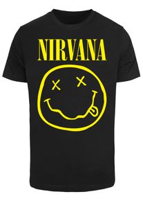 Merchcode Herren T-Shirt "Merchcode Herren Nirvana Lithium Tee", schwarz, casual, Gr. XXL, unifarben, 100% Baumwolle, Shirts