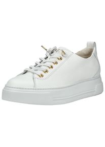 Paul Green Damen Sneaker "Paul Green Sneaker Glattleder", Gr. 37,5, weiß, Glattleder, casual, Schuhe