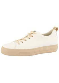 Paul Green Damen Sneaker "Paul Green Sneaker Glattleder", Gr. 39, beige, Glattleder, casual, Schuhe
