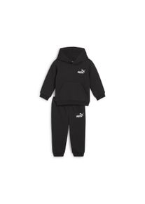Puma Kinder Jogginganzug "Minicats Loungewear Set Kinder", schwarz, Gr. 92, Obermaterial: 68% Baumwolle, 32% Polyester; Rippe: 97% Baumwolle, 3%