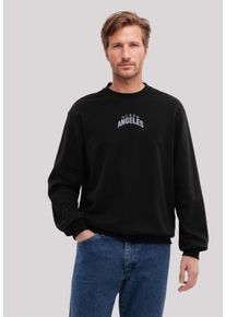 F4NT4STIC Herren Sweatshirt "Los Angeles Bestickt", schwarz, casual, Gr. XXL, Obermaterial: 80% Baumwolle, 20% Polyester, Sweatshirts, Premium