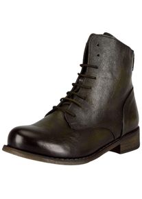 felmini Damen Schnürstiefelette "felmini Stiefelette Leder", Gr. 37, braun, Leder, casual, Schuhe