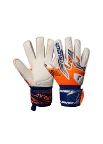 Reusch Kinder Torwarthandschuhe "Attrakt Silver Junior", blau, sportlich, Gr. 6, mehrfarbig, 34% Polyester, 25% Elastodien, 5% Polyurethan, 1%