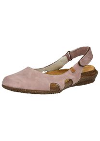 El Naturalista Damen Ballerina "El Naturalista Ballerinas Nubukleder", Gr. 37, rosa, Nubukleder, casual, Schuhe