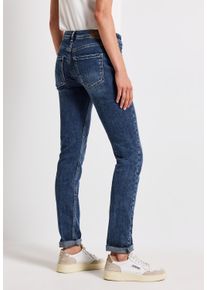Street One Damen Comfort-fit-Jeans, blau, casual, Gr. 31, unifarben, Jeans, 79% Baumwolle, 15% Polyester, 4% Elastomultiester, 2% Elasthan, Jeans,