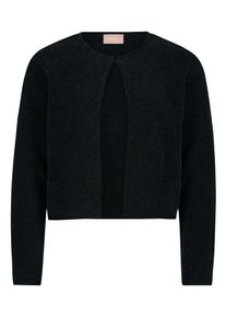 Cartoon Damen Strickjacke "Cartoon Strick-Cardigan mit Rundhalsausschnitt", schwarz, modisch, Gr. 42, Obermaterial: 100% Polyester., Strickjacken,