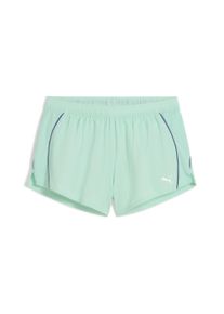 Puma Damen Laufshorts "VELOCITY 3" Laufshorts Damen"mint melt grün, Gr. M, unifarben, Obermaterial: 88% Polyester, 12% Elasthan; Einsatz: 100%