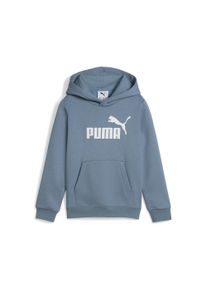 Puma Kinder Kapuzenpullover "ESS No. 1 Logo Fleece-Hoodie Jungen", blau, Gr. 110, Obermaterial: 66% Baumwolle, 34% Polyester; Kapuzenfutter: 100%