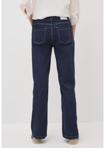 Cecil Damen Loose-fit-Jeans, blau, casual, Gr. 32, unifarben, Jeans, 78% Baumwolle, 20% Polyester, 2% Elasthan, Jeans, High Waist