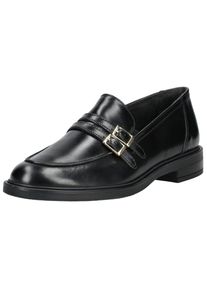 Paul Green Damen Slipper "Paul Green Slipper Glattleder", Gr. 37,5, schwarz, Glattleder, casual, Schuhe
