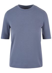 Urban Classics Herren T-Shirt "Urban Classics Damen Ladies Classy Tee", blau, casual, Gr. M, unifarben, 100% Baumwolle, Shirts