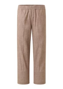 AENGELS Damen Stoffhose "AENGELS Linn Jump", braun, Gr. 44, unifarben, 97% Baumwolle, 3% Elasthan, Hosen