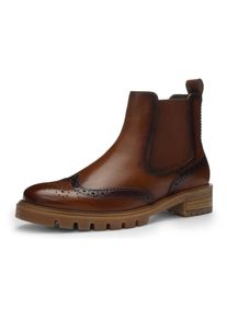 Ara Damen Chelseaboots "TULSA", Gr. 9, braun, Glattleder, Elastischer Einsatz, Lyralochung, modisch, Schuhe, Stiefelette, Schlupfboots mit