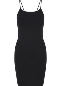Urban Classics Damen Shirtkleid "Urban Classics Damen Ladies Stretch Jersey Slim Dress", schwarz, klassisch, Gr. 5XL, unifarben, 95% Baumwolle, 5%