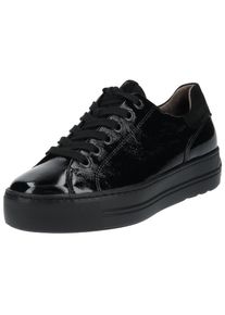 Paul Green Damen Sneaker "Paul Green Sneaker Leder", Gr. 43, schwarz, Leder, casual, Schuhe