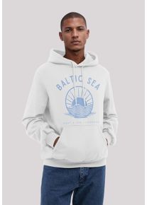 F4NT4STIC Herren Kapuzenpullover "Baltic Sea Knut und Jan", weiß, casual, Gr. XXL, Obermaterial: 80% Baumwolle, 20% Polyester, Pullover, Osteee