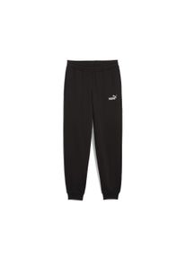 Puma Kinder Sporthose "ESS No. 1 Logo Fleece-Jogginghose Jungen", schwarz, Gr. 128, unifarben, Obermaterial: 66% Baumwolle, 34% Polyester; Rippe: 3%