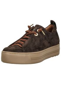 Paul Green Damen Sneaker "Paul Green Sneaker Leder", Gr. 37,5, braun, Leder, casual, Schuhe