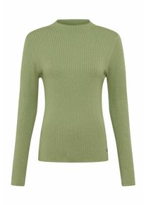 Brax Damen Strickpullover "Style Strickpullover", grün, Gr. 40, 50% Viskose, 35% Polyamid, 15% Wolle, Pullover