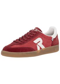 Rieker Damen Sneaker "Rieker Sneaker Glattleder", Gr. 39, rot, Glattleder, casual, Schuhe