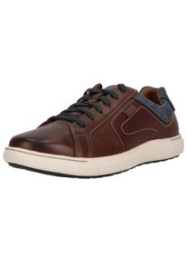Clarks Herren Sneaker "Mapstone", Gr. 46, braun, Leder, casual, Schuhe, im sportlich-eleganten Design