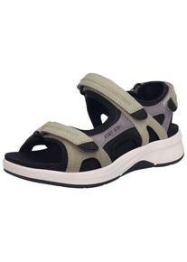 Josef Seibel Damen Riemchensandale "Josef Seibel Sandalen Nubukleder", Gr. 39, grün, Nubukleder, casual, Schuhe