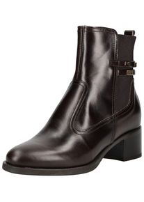 Nero Giardini Damen Stiefelette "Nero Giardini Stiefelette Leder/Textil", Gr. 39, braun, Leder, Textil, casual, Schuhe