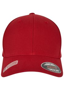 Flexfit Damen Flex Cap "Flexfit Unisex Flexfit Wooly Combed Waterrepellent", rot, casual, Gr. L, unifarben, 98% Polyester, 2% Elasthan, Caps