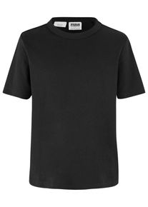 Urban Classics Jungen T-Shirt "Urban Classics Herren Boys Organic Basic Tee", schwarz, casual, Gr. 146, unifarben, 100% Baumwolle, Shirts