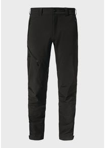 Schöffel SCHÖFFEL Herren Outdoorhose "Hiking Pants Style Cascata MNS", schwarz, sportlich, Gr. 56, Oberstoff: 92% Polyester, 8% Elasthan, Hosen