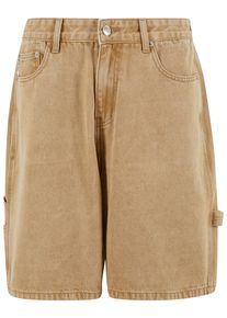 Herren Shorts "Another Cotton Lab Short Carpenter Pants", beige, Gr. XL, ANOTHER COTTON LAB, unifarben, 100% Baumwolle, Hosen